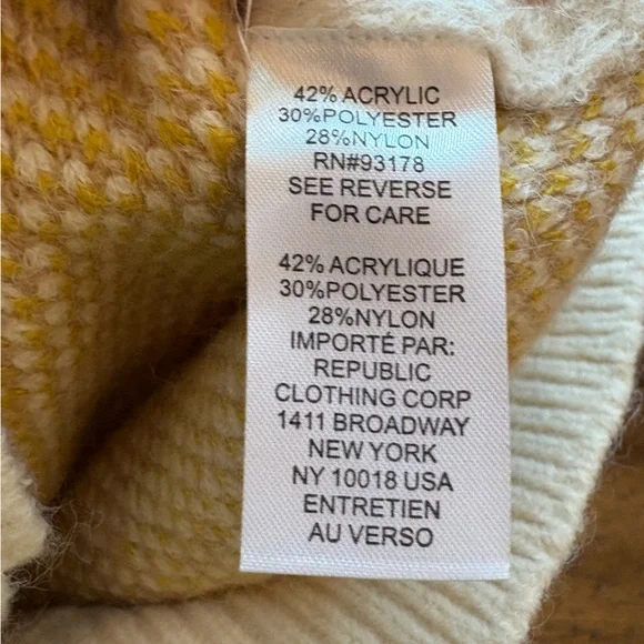 Industry Republic Clothing Retro Daisy Print Warm Cardigan Sweater Womens Medium - Picture 7 of 10